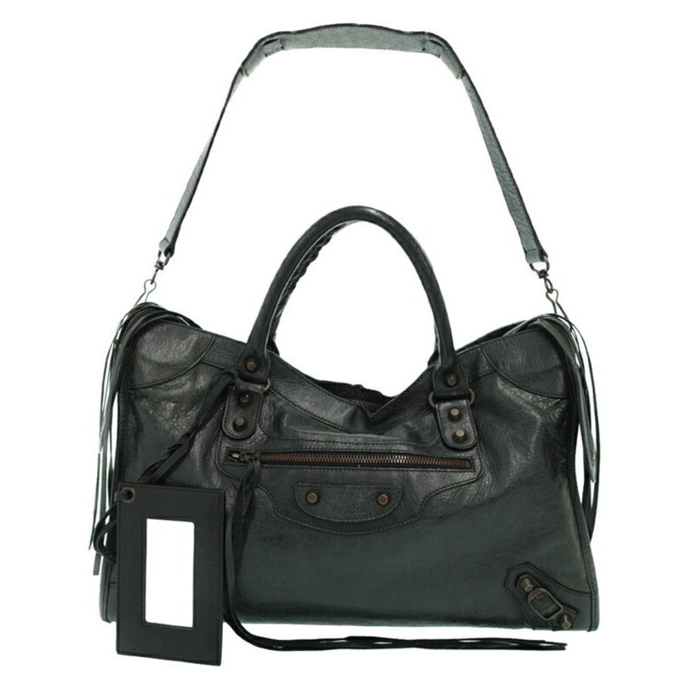 Balenciaga Leather City Shoulder The Bag - Picture 2 of 9